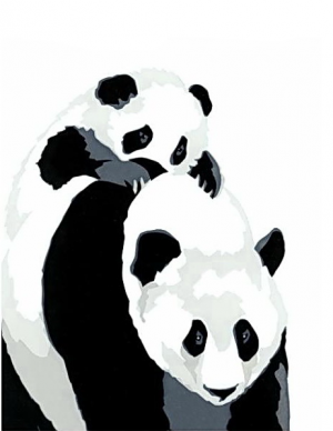 Panda Christmas Cards