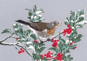 WF Winter Feast Blank Card A5