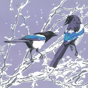 WF Wintry Afternoon Christmas Card 150mm sq