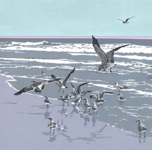 SR Beachcombers Blank Card 150mm sq